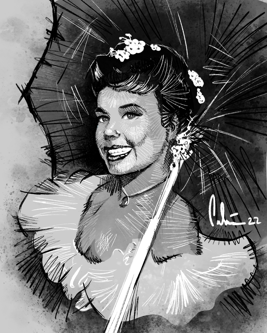 InkTober2022_Redux_04_LenaHorne